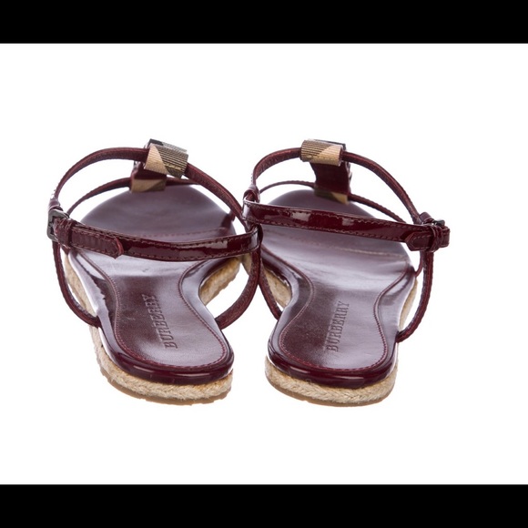 Burberry T-Strap Sandals - Picture 3 of 4